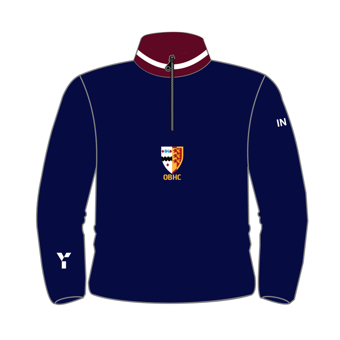 Old Bristolians HC - Retro Quarter Zip