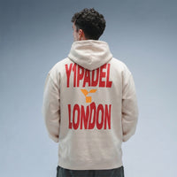 Oversized Padel Mates Hood Stonewash White