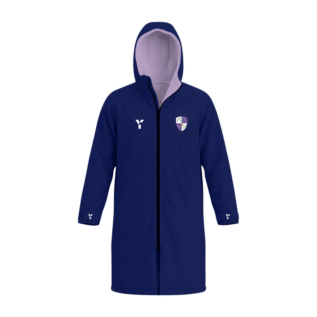 Okehampton HC Fleece Lined Changing Robe front