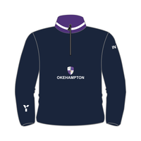 Okehampton HC - Retro Quarter Zip [PRE-ORDER] (COMING SOON)