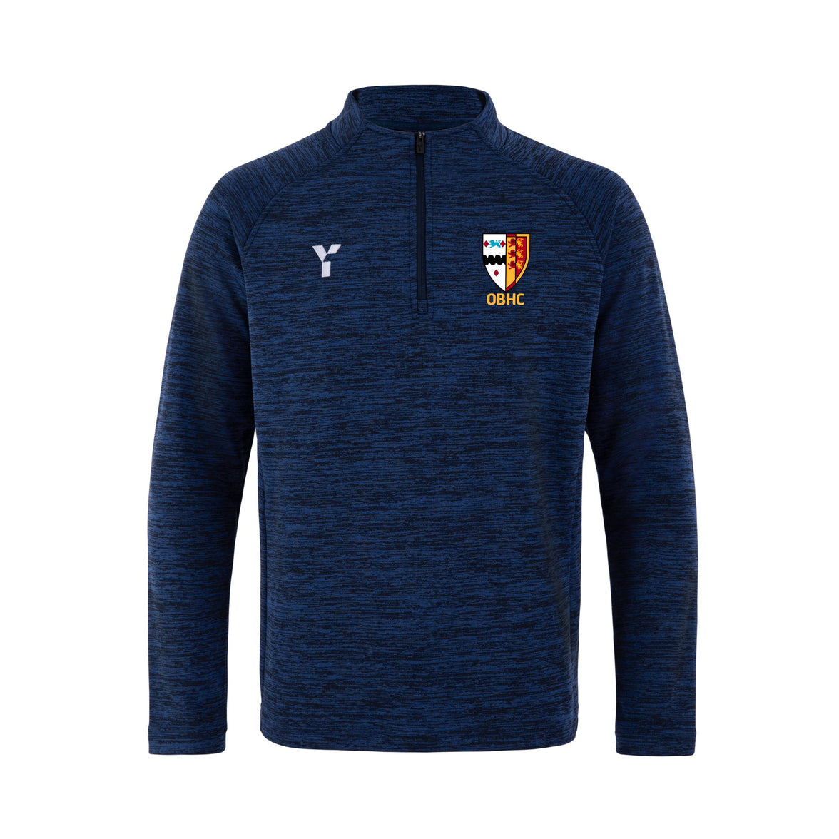 Old Bristolians HC - Fugi Quarter Zip Unisex Navy Melange (SALE)