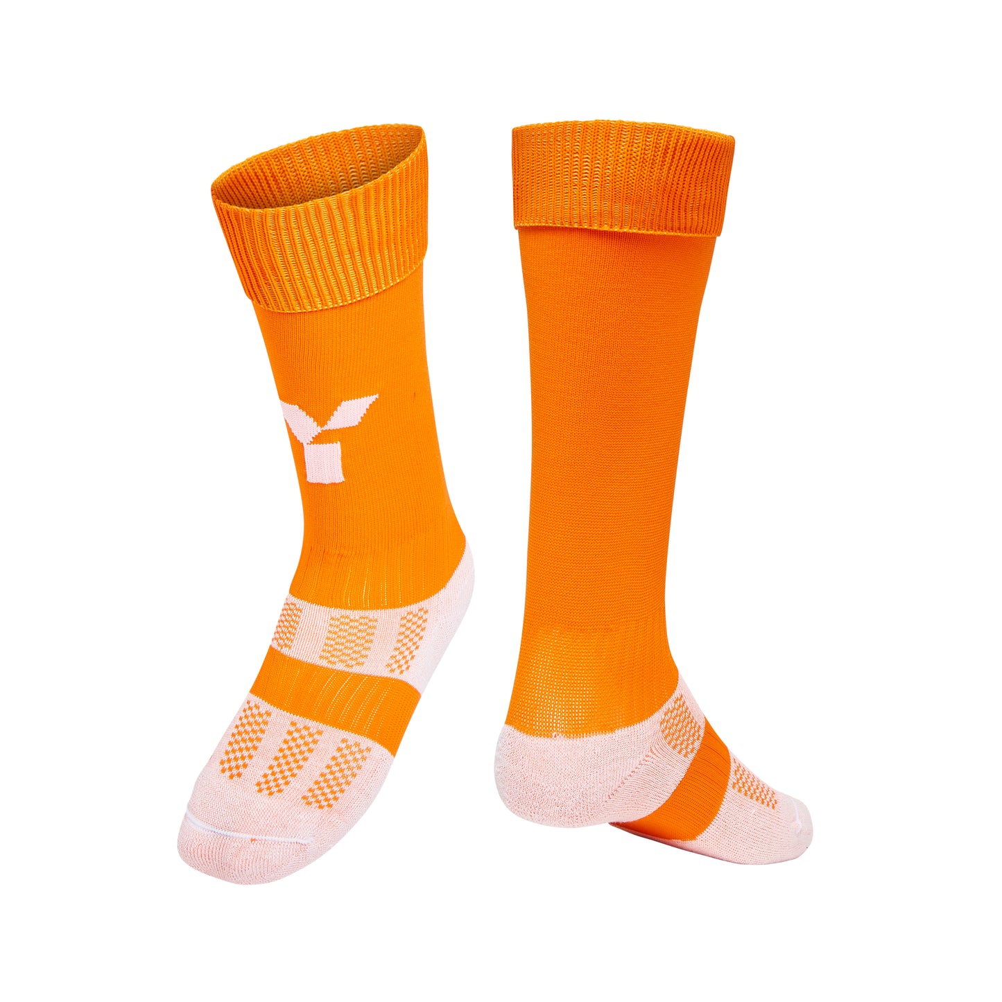 Y1 Orange Playing Socks