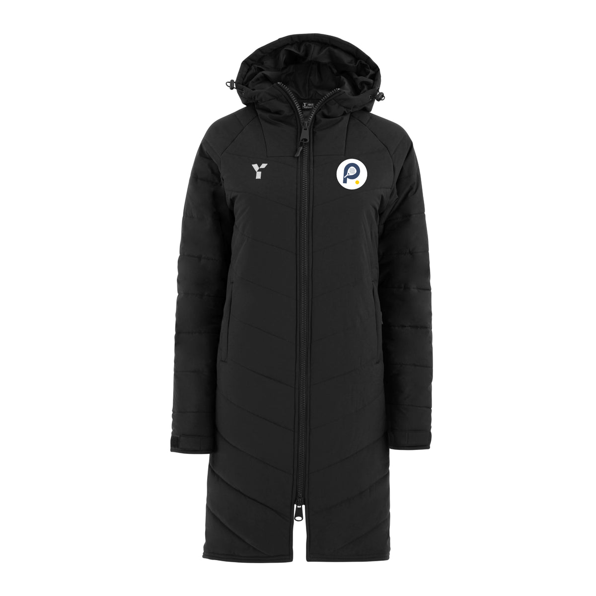 Padel4All Lockleaze - Bench Jacket Unisex Black by Y1