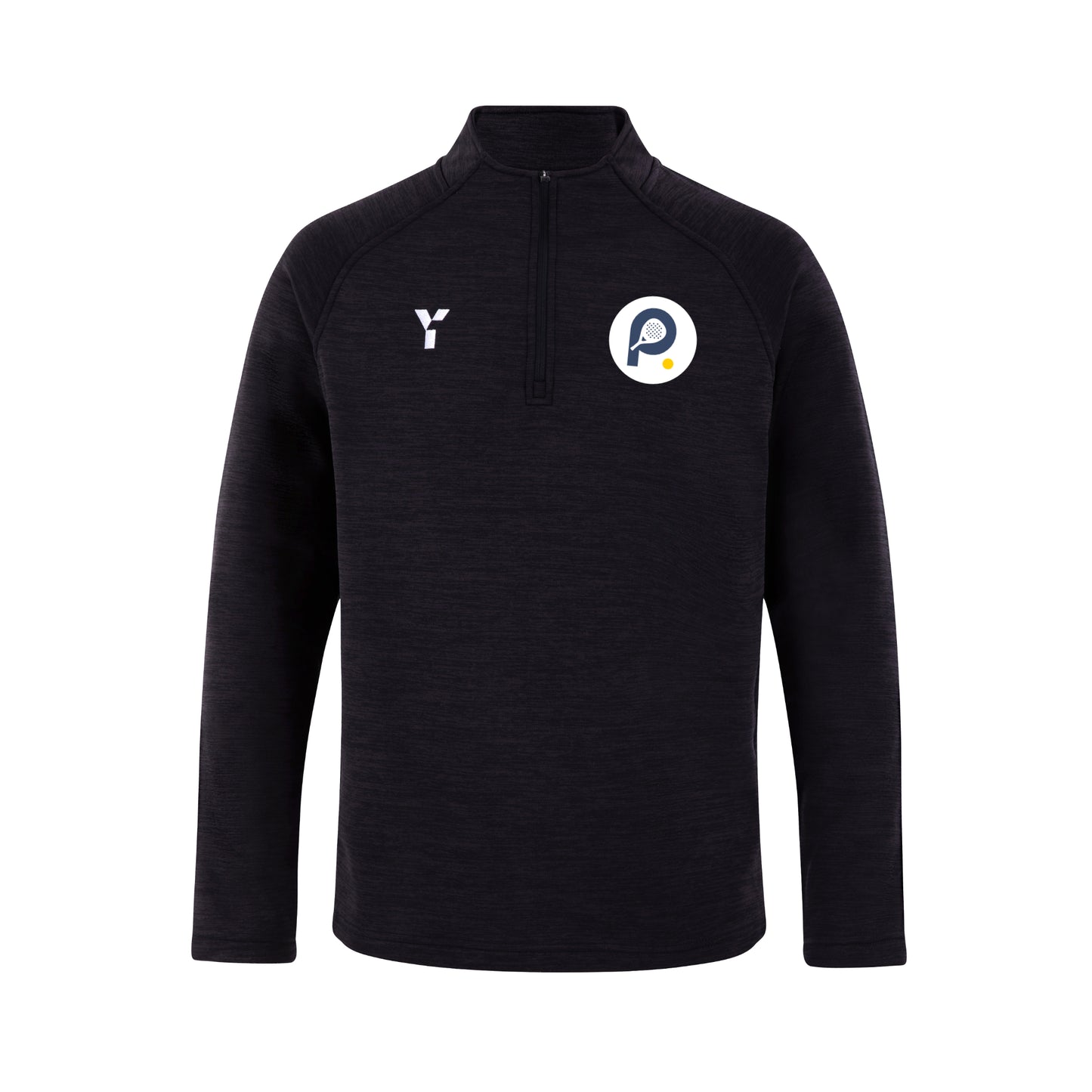 Padel4All Eastbourne - Fugi Quarter Zip Unisex Black Melange