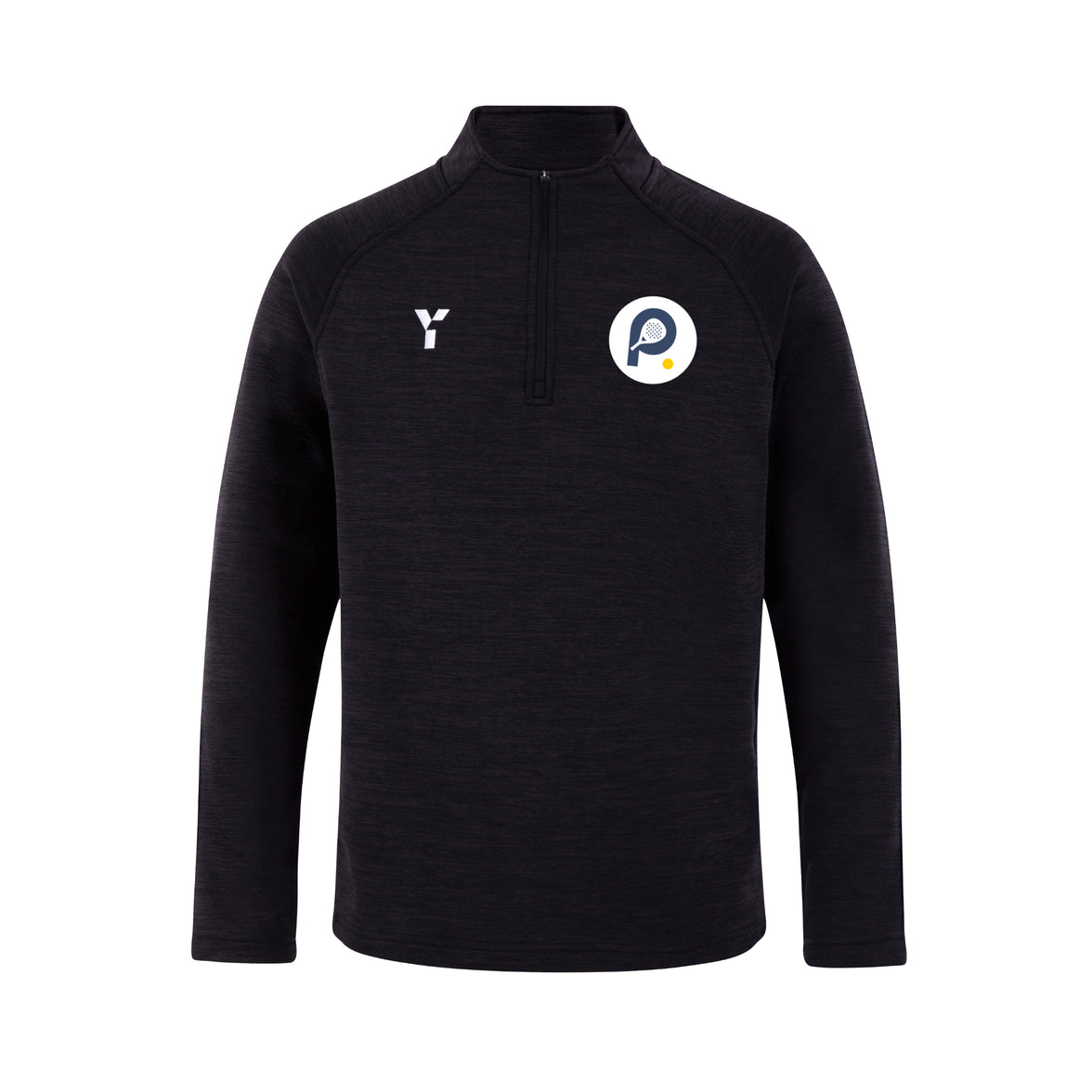 Padel4All Lockleaze - Fugi Quarter Zip Unisex Black Melange