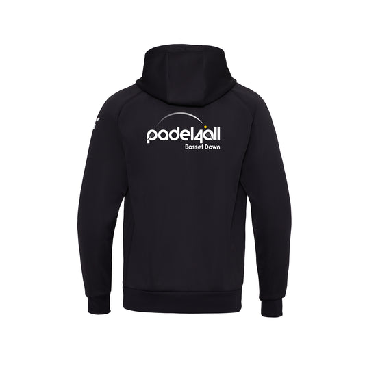 Padel4All Basset Down - Performance Hoody Unisex Black