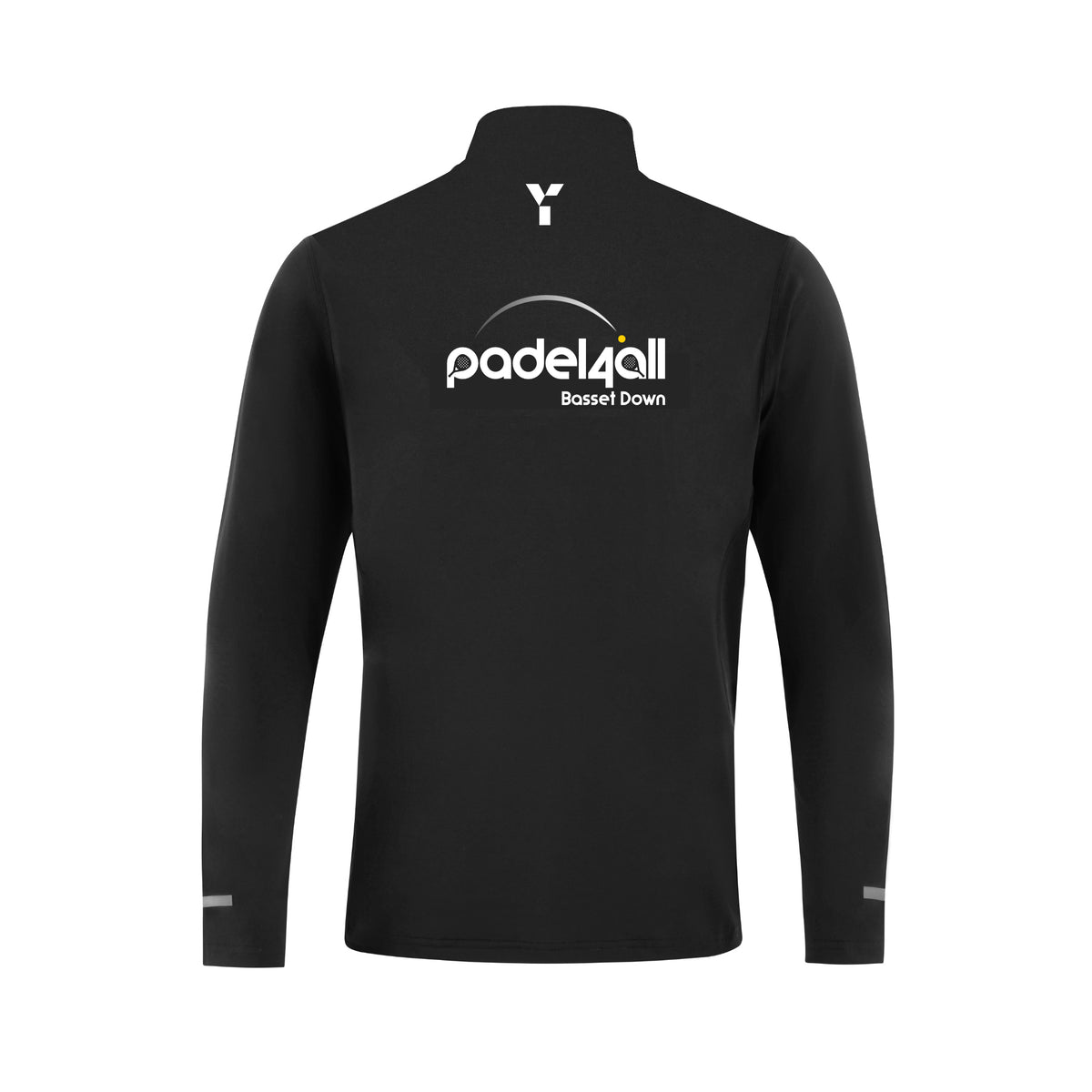 Padel4All Basset Down - Lycra Midlayer Unisex Black by Y1 - view 2