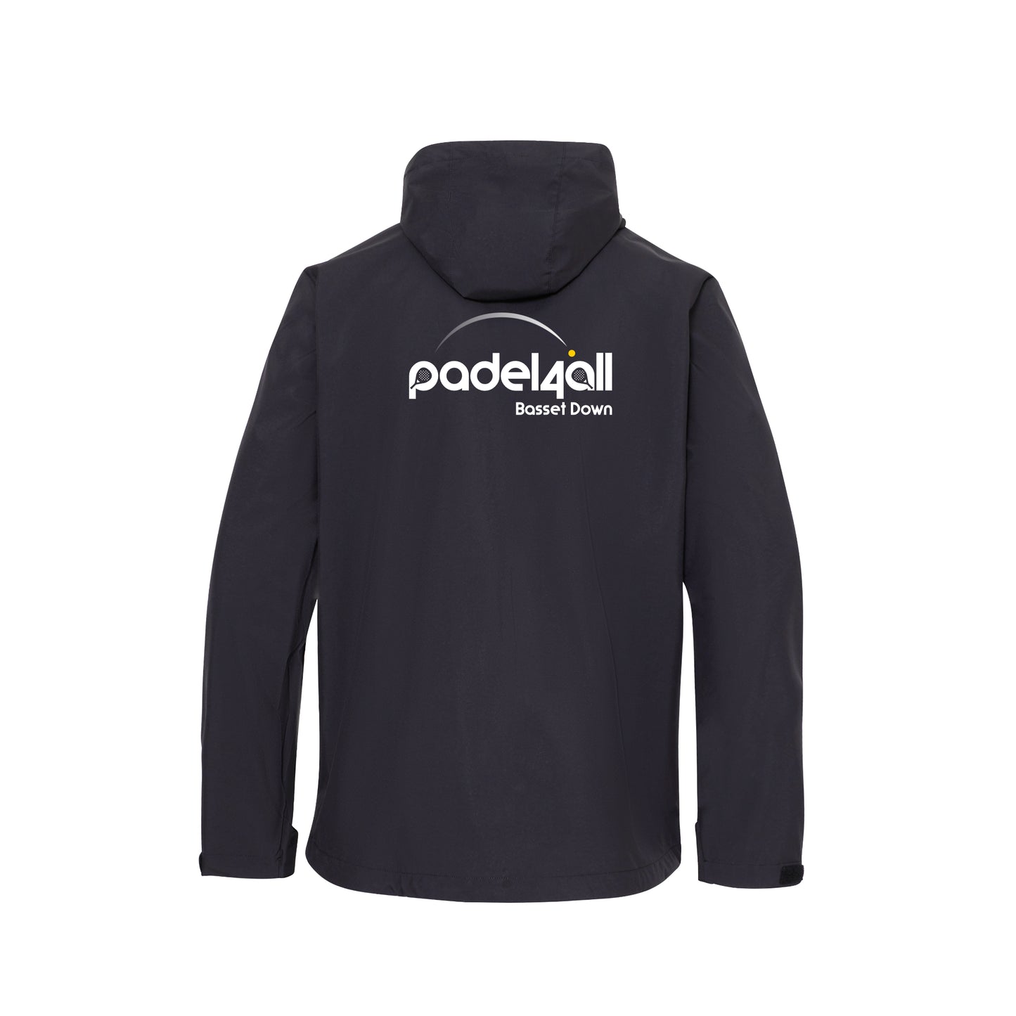 Padel4All Basset Down - Raincoat Unisex Black