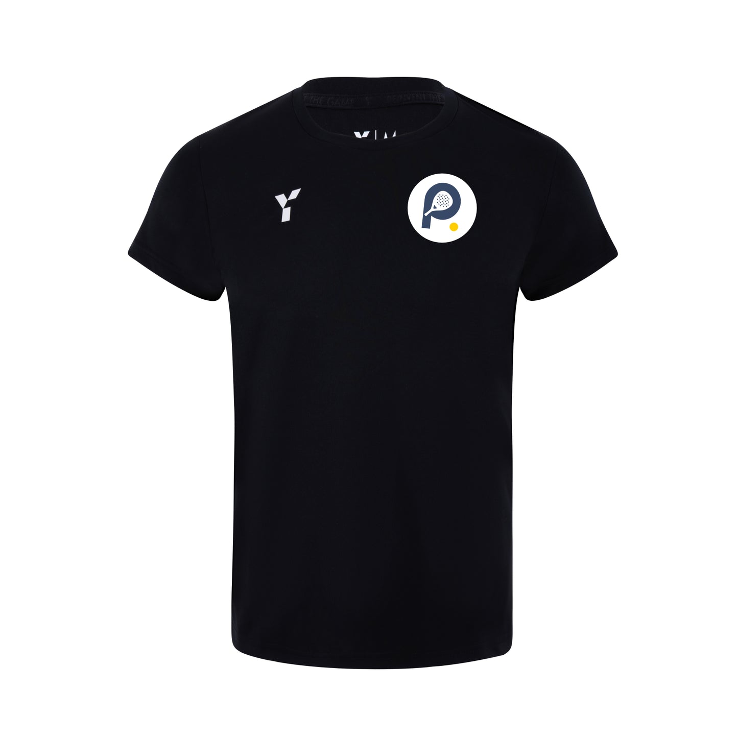 Padel4All Eastbourne - Junior Short Sleeve Training Top Unisex Black