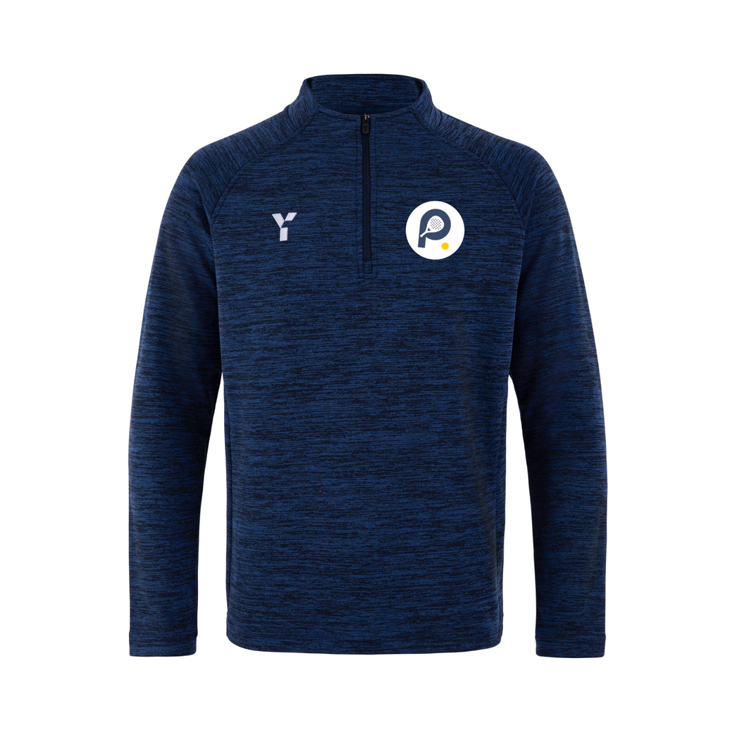Padel4All Garon Park - Fugi Quarter Zip Unisex Navy Melange