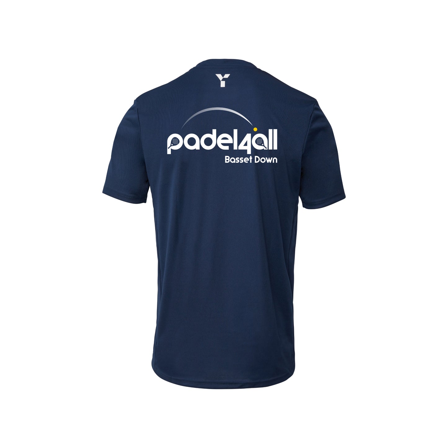 Padel4All Basset Down - Junior Short Sleeve Training Top Unisex Navy