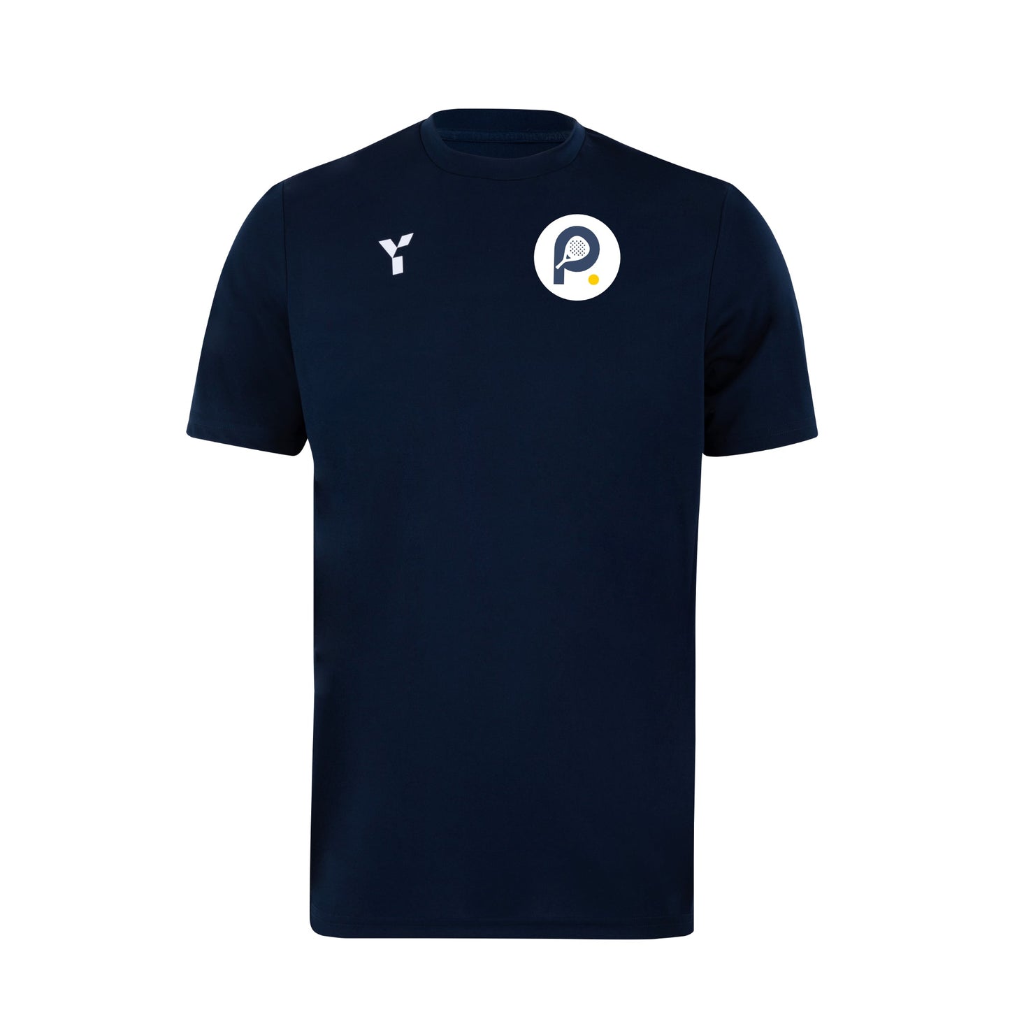 Padel4All Basset Down - Junior Short Sleeve Training Top Unisex Navy