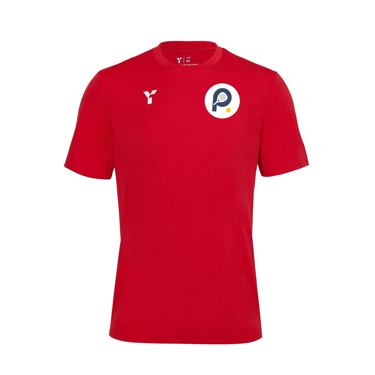 Padel4All Eastbourne - Junior Short Sleeve Training Top Unisex Red