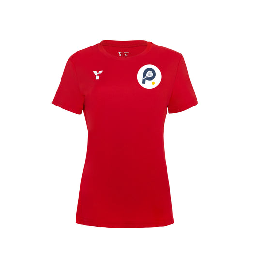 Padel4All Lockleaze - Short Sleeve Training Top Women's Red