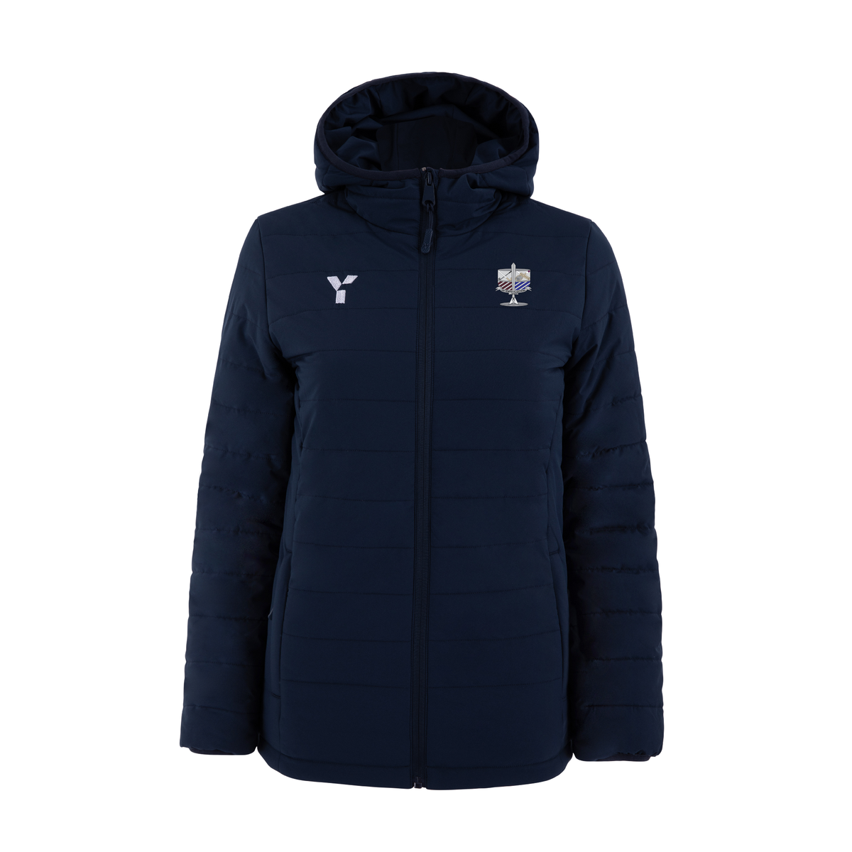 Bacchas HC - Padded Jacket Unisex Navy club teamwear by Y1