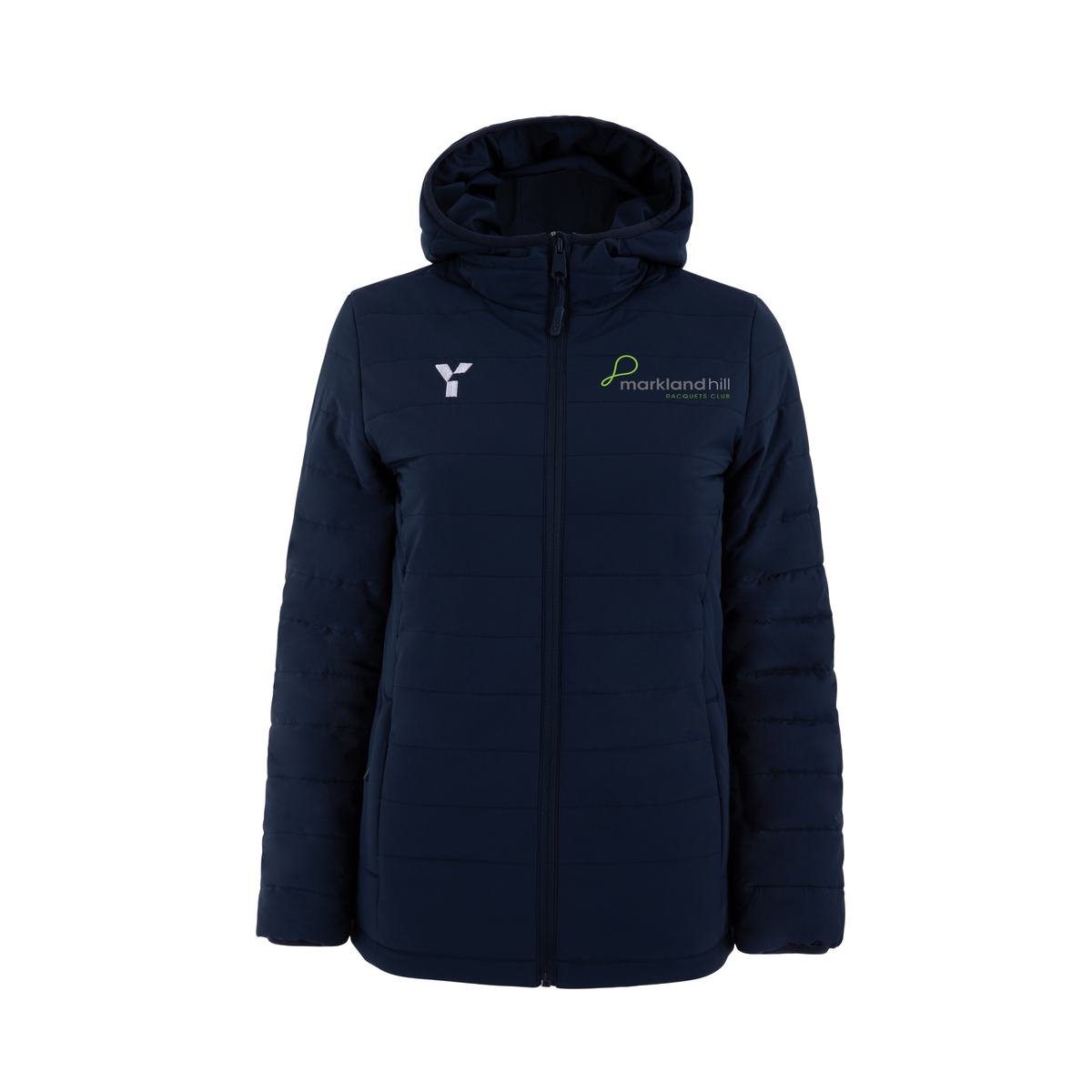 Markland Hill Racquets Club - Padded Jacket Unisex Navy
