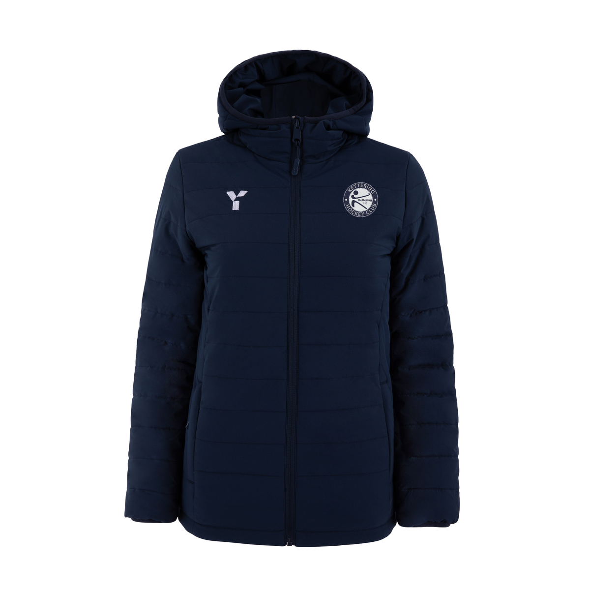 Kettering HC - Padded Jacket Unisex Navy club teamwear by Y1