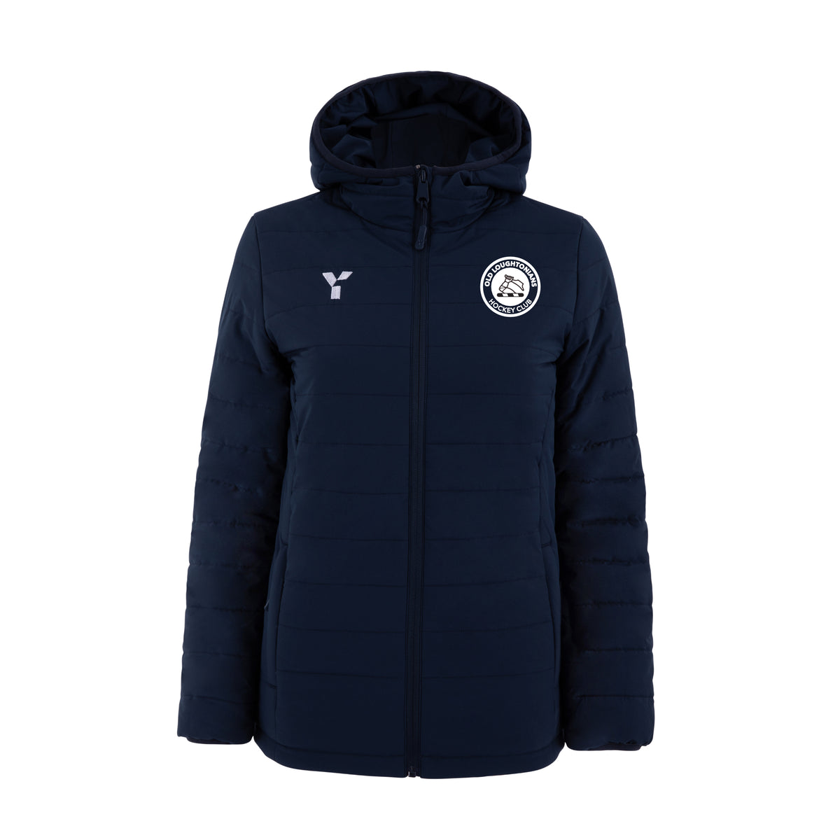 Old Loughtonians HC - Padded Jacket Unisex Navy club teamwear by Y1