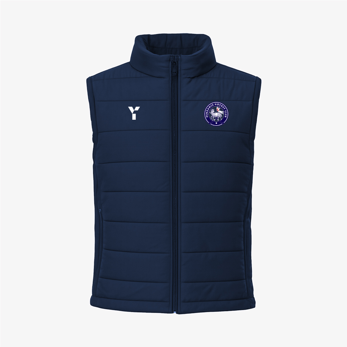 Penzance HC - Gilet Women's Navy club teamwear by Y1