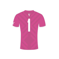 Okehampton GK Smock Top (Short Sleeve) - Pink