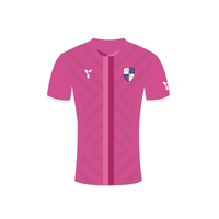 Okehampton GK Smock Top (Short Sleeve) - Pink