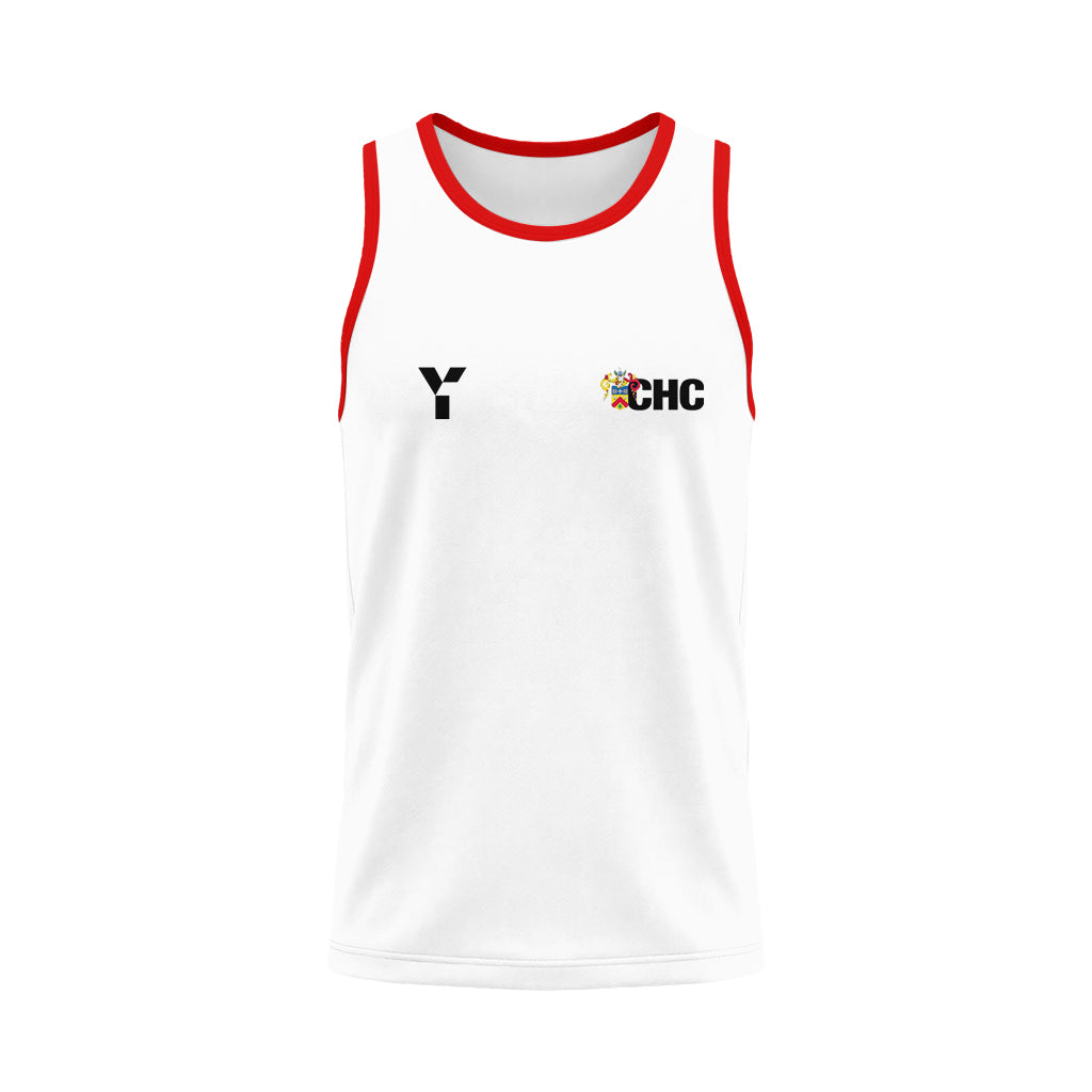 Cheltenham HC - Men's Training Vest White [PRE-ORDER]