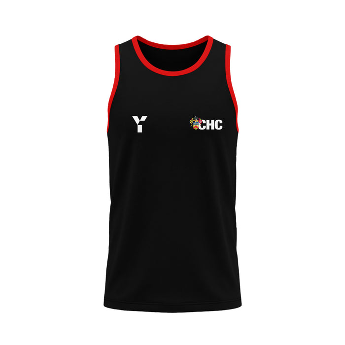 Cheltenham HC - Men's Training Vest Black [PRE-ORDER]