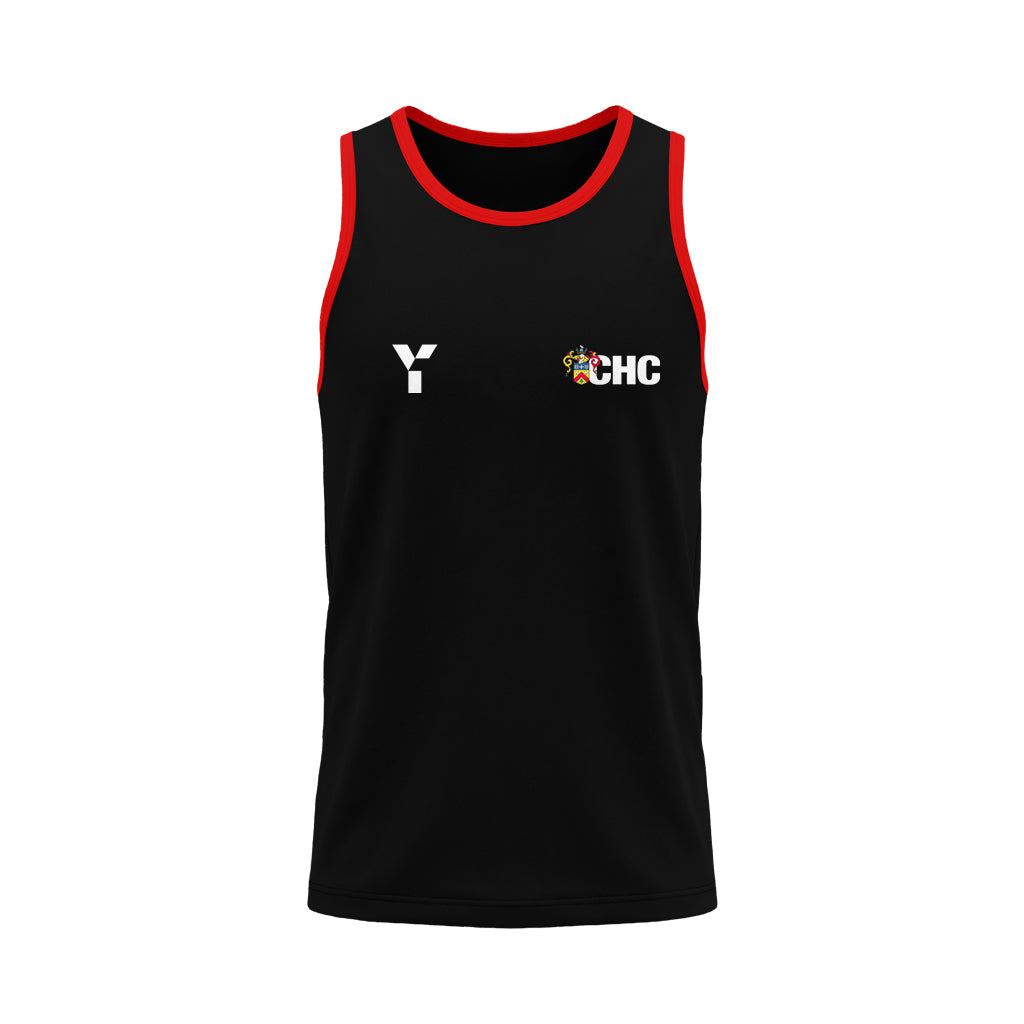 Cheltenham HC - Men's Training Vest Black [PRE-ORDER]