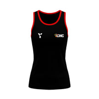 Cheltenham HC - Women's Playing Vest Black [PRE-ORDER]