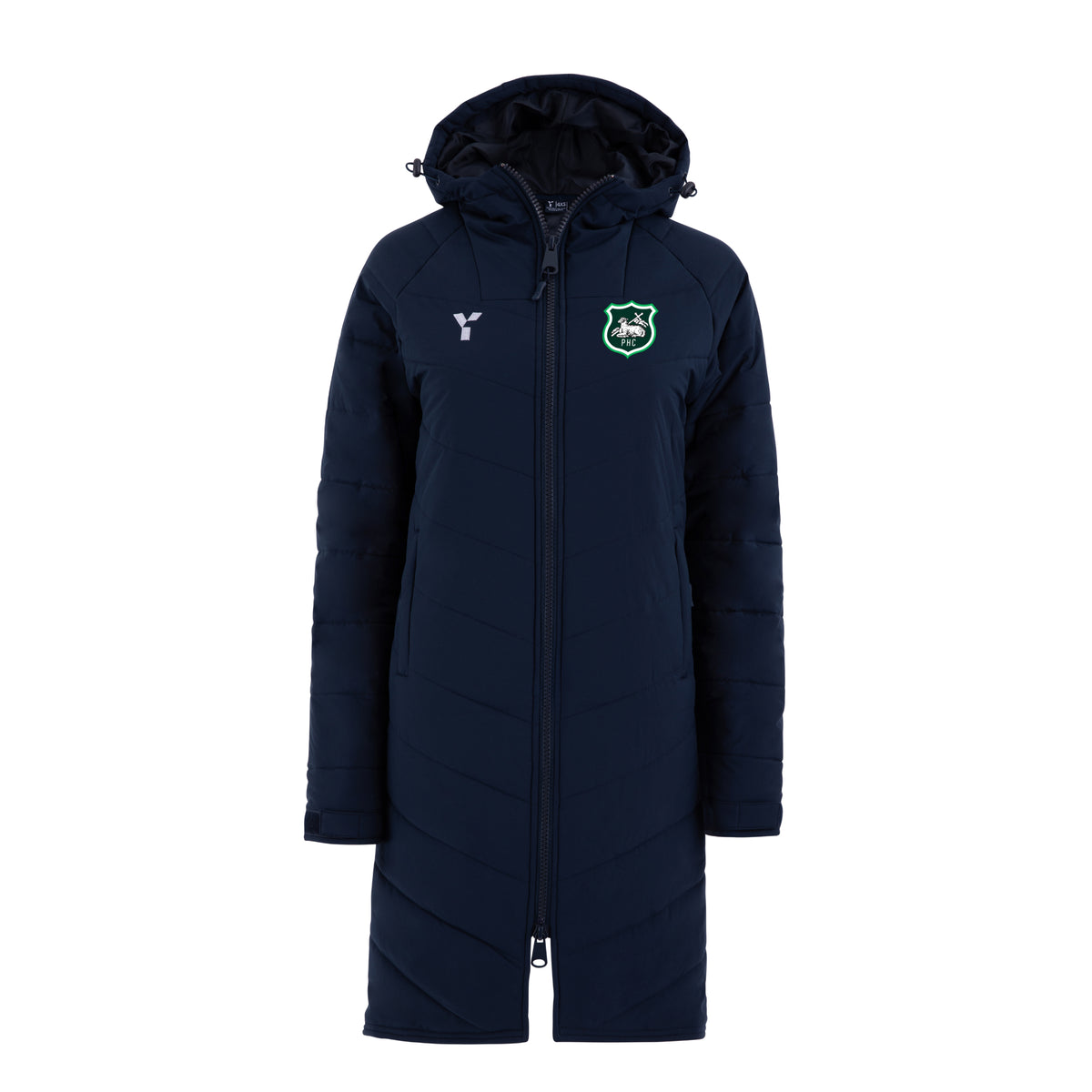 Preston HC - Bench Jacket Unisex Navy club teamwear by Y1