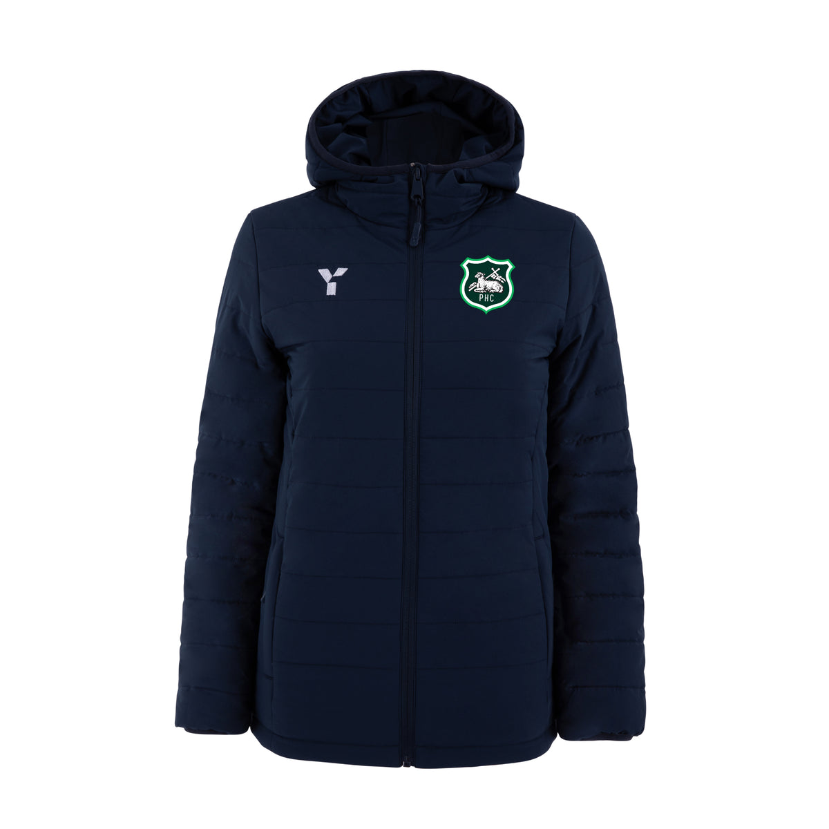 Preston HC - Padded Jacket Unisex Navy club teamwear by Y1