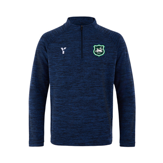 Preston HC - Fugi Quarter Zip Unisex Navy Melange