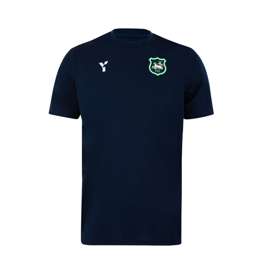 Preston HC - Junior Short Sleeve Training Top Unisex Navy