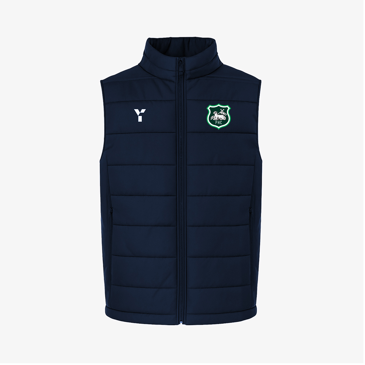 Preston HC - Gilet Men's Navy club teamwear by Y1
