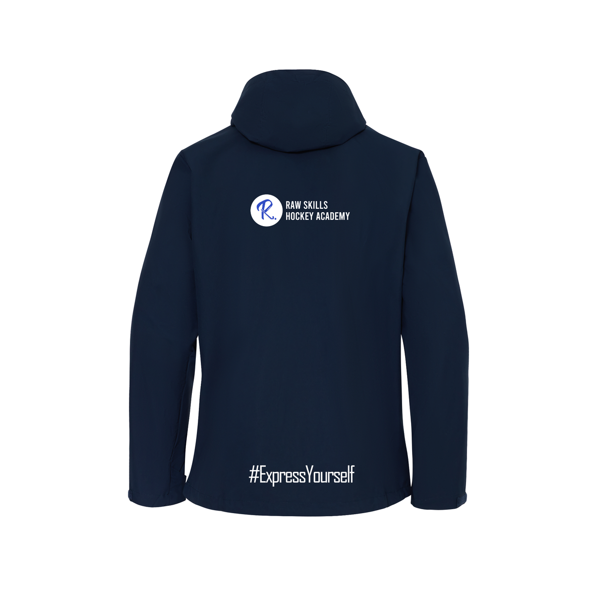Raw Skills - Raincoat Unisex Navy club teamwear by Y1 - view 2
