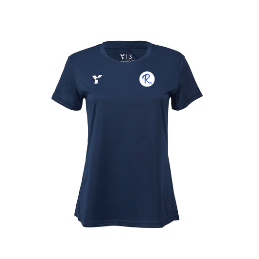 Raw Skills - Coach Short Sleeve Training Top Women's Navy