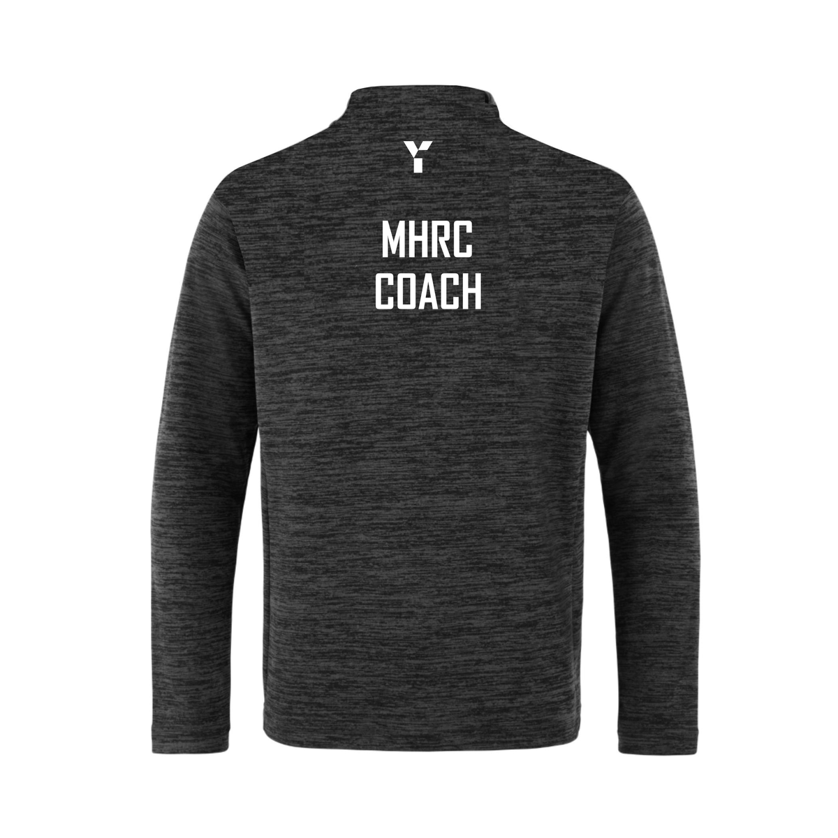 Markland Hill Racquets Club - Coach Fugi Quarter Zip Unisex Black Melange
