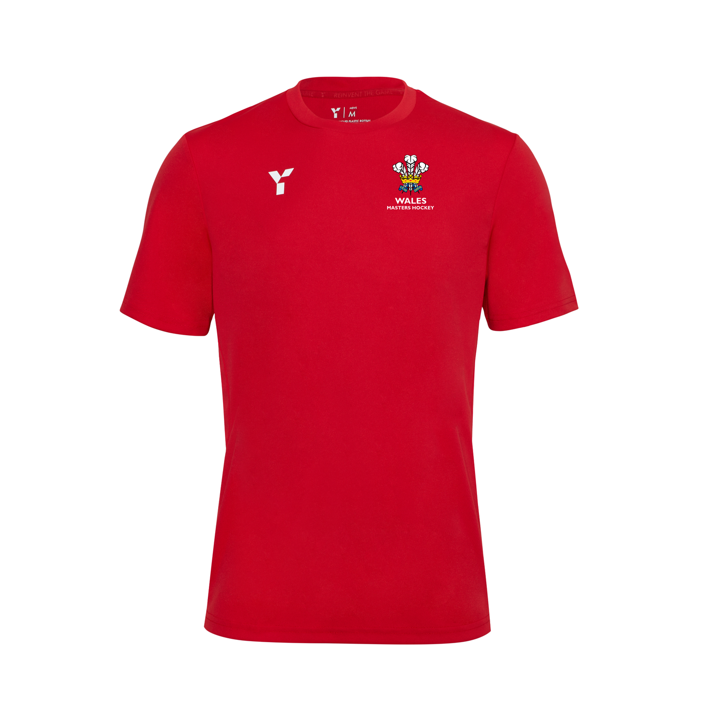 Wales Masters - Short Sleeve Training Top Men's Red