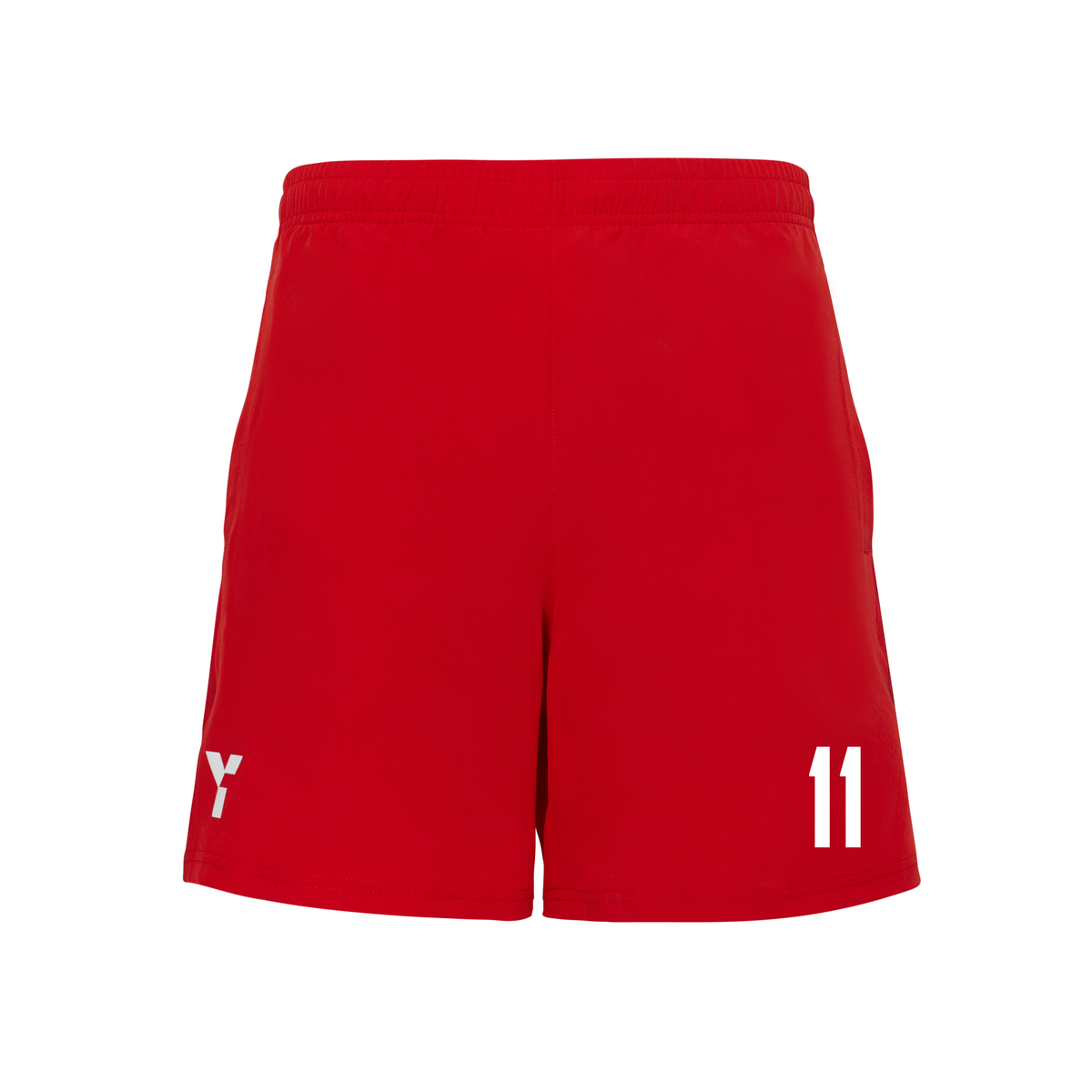 Wales Masters - Shorts Men's Red club teamwear by Y1