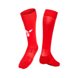 Bright Red Playing Socks