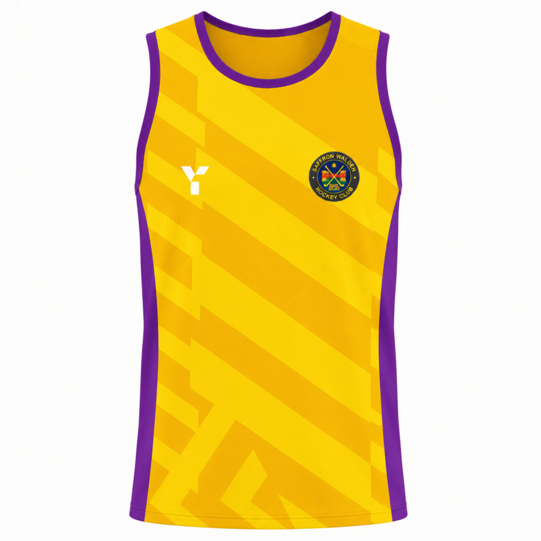 Saffron Walden HC - Men's Playing Vest Yellow [PRE-ORDER]