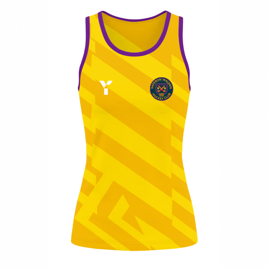 Saffron Walden HC - Women's Playing Vest Yellow [PRE-ORDER]