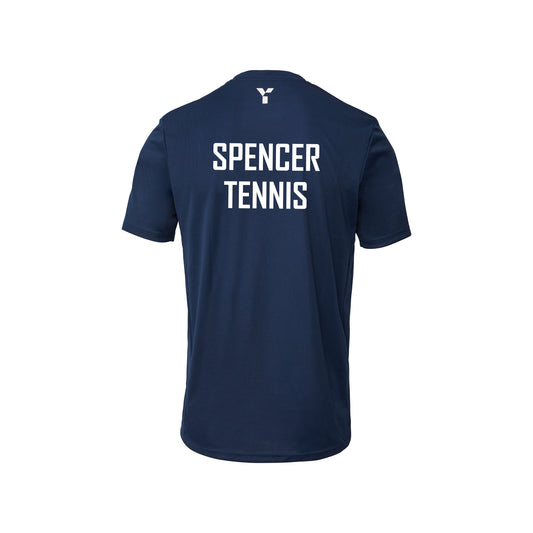 Spencer Tennis - Short Sleeve Training Top Womens Navy