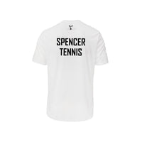 Spencer Tennis - Short Sleeve Match Top Women's White