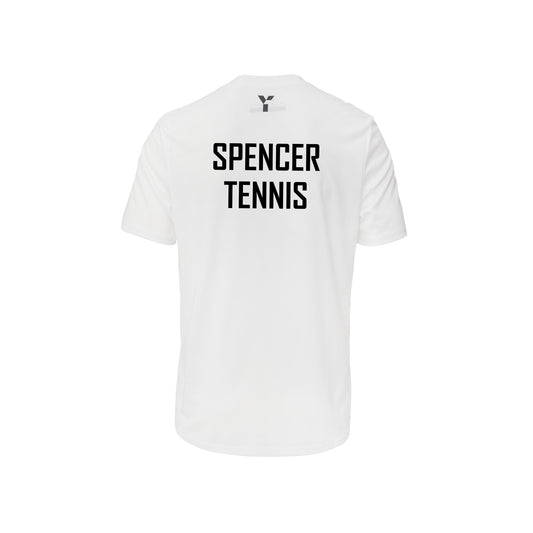 Spencer Tennis - Short Sleeve Match Top Mens White