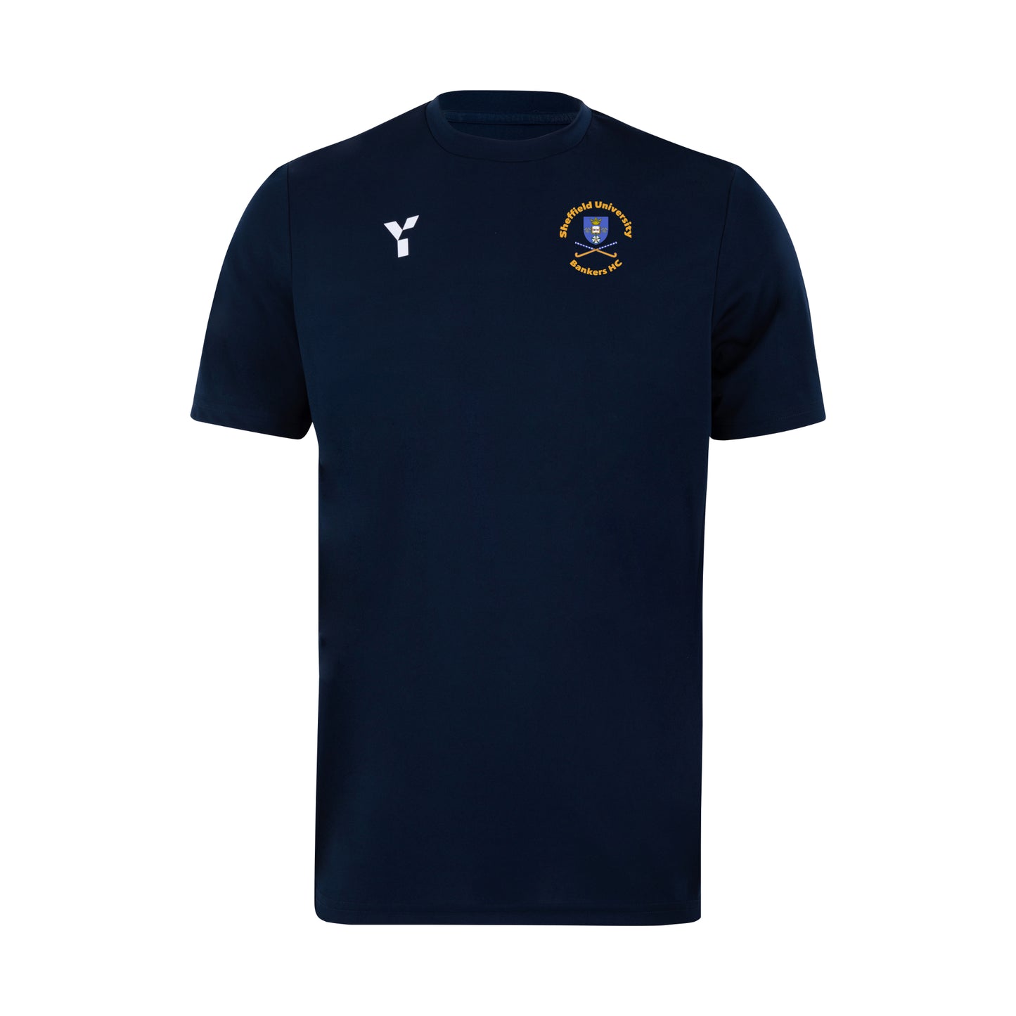 Sheffield Uni Bankers HC - Junior Short Sleeve Training Top Unisex Navy