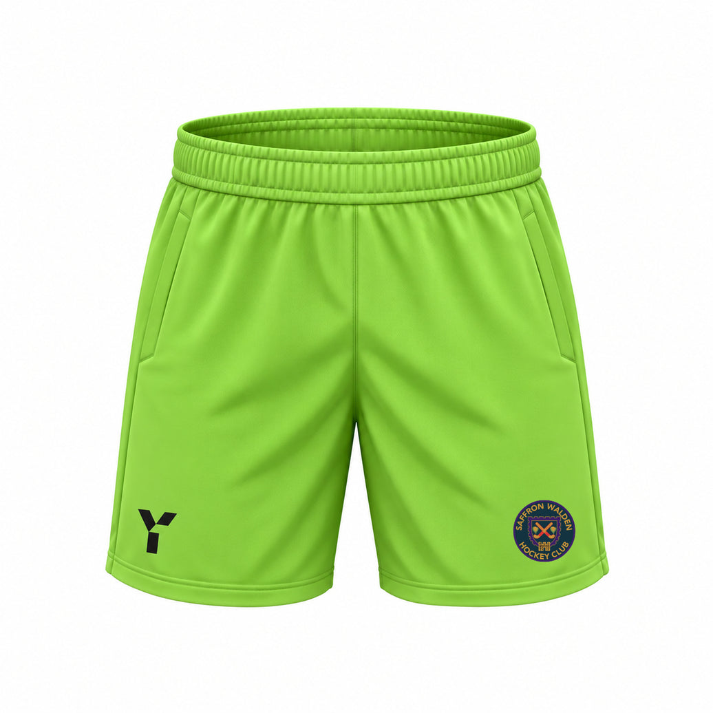 Saffron Walden HC - GK Shorts - Green