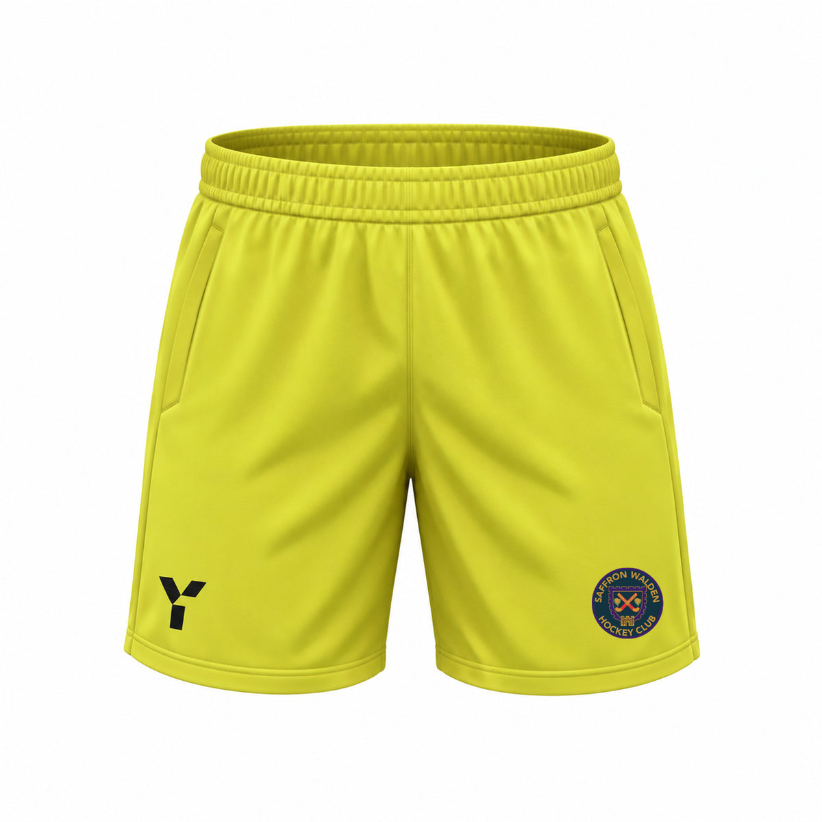 Saffron Walden HC - GK Shorts - Yellow