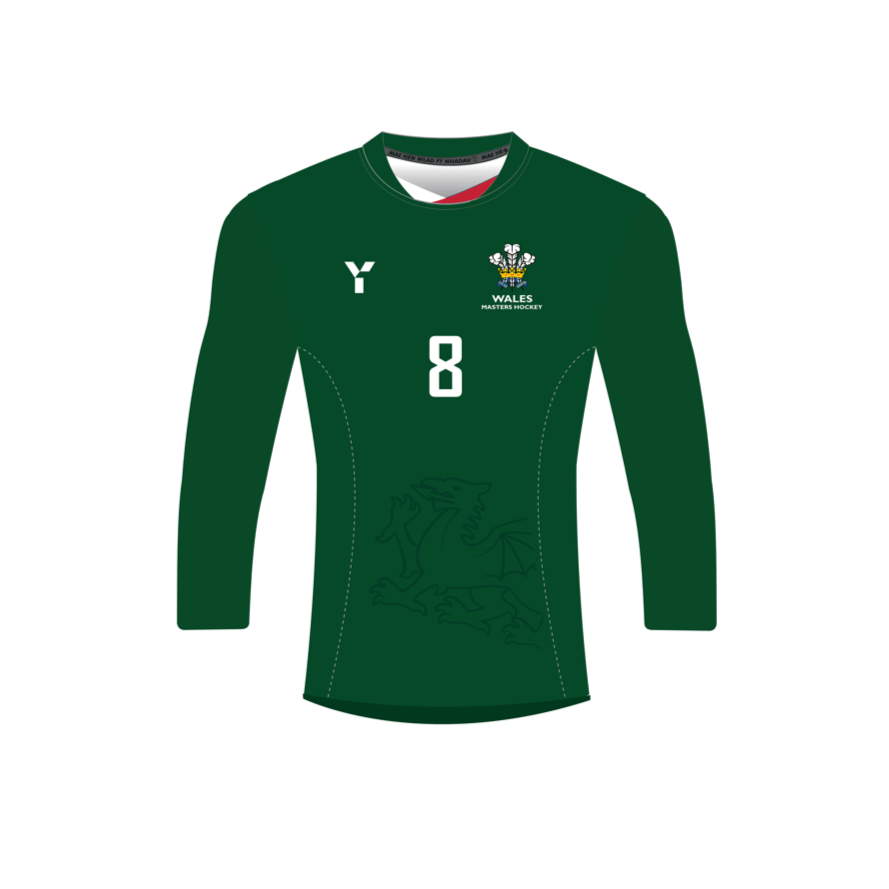 Wales Masters - GK Smock Green club teamwear by Y1