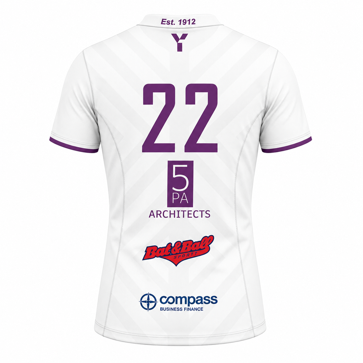 Sevenoaks HC - Men's Away Playing Shirt White  (A)